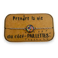 Bracelet paillettes