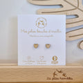 Boucles d'oreilles en bois