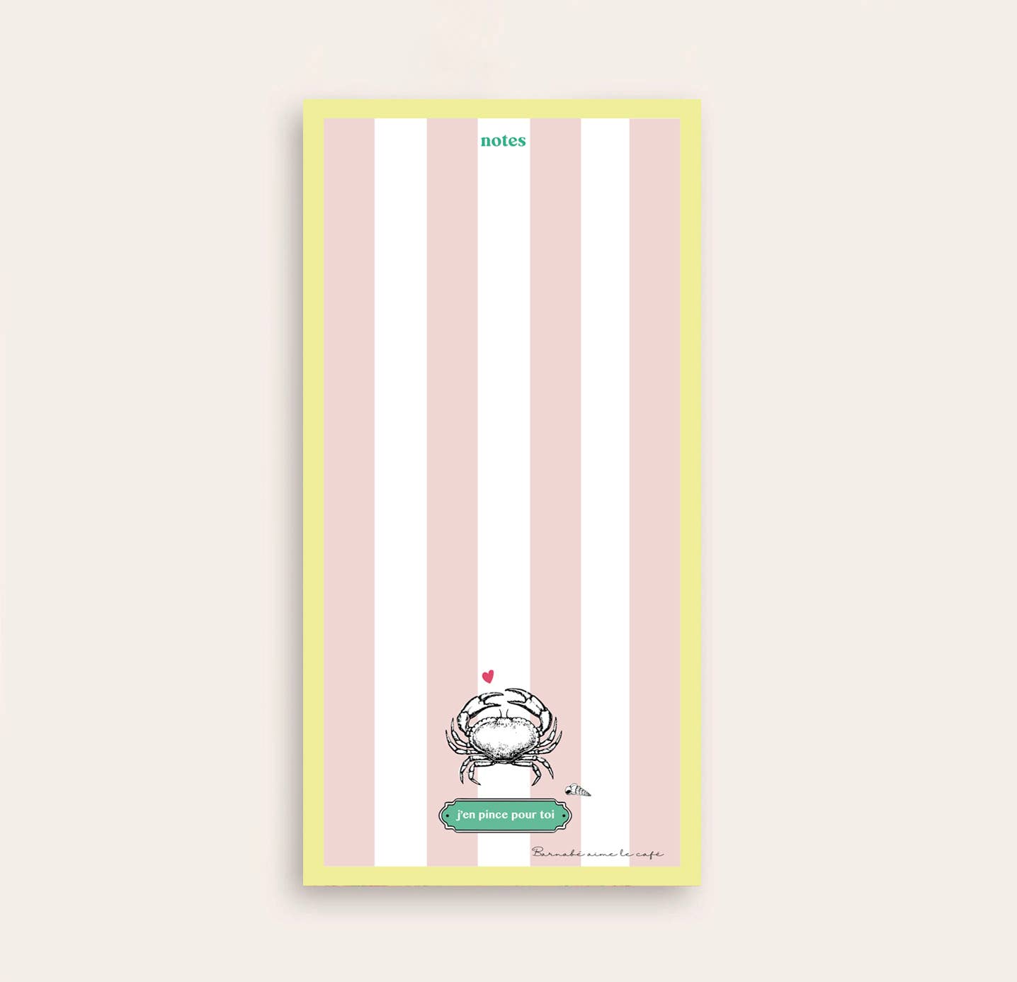 Bloc notes illustré 50 pages cadeau - By Hélène concept store