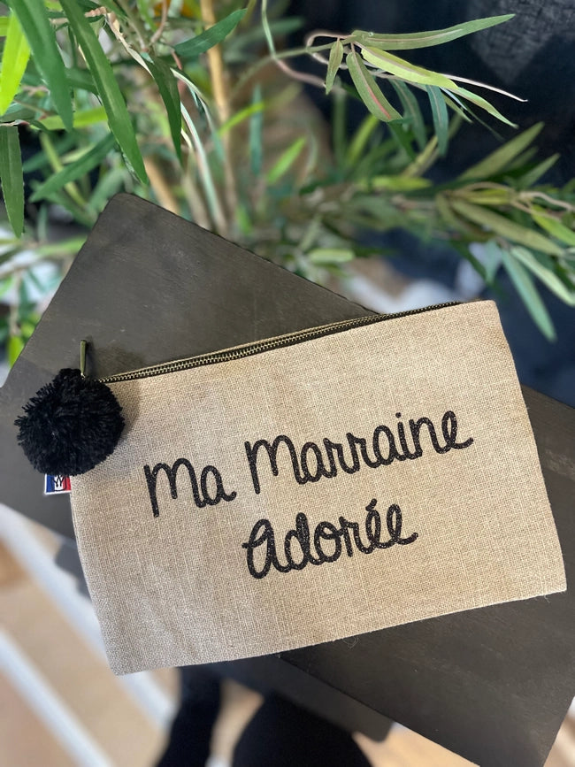 Pochette marraine adorée