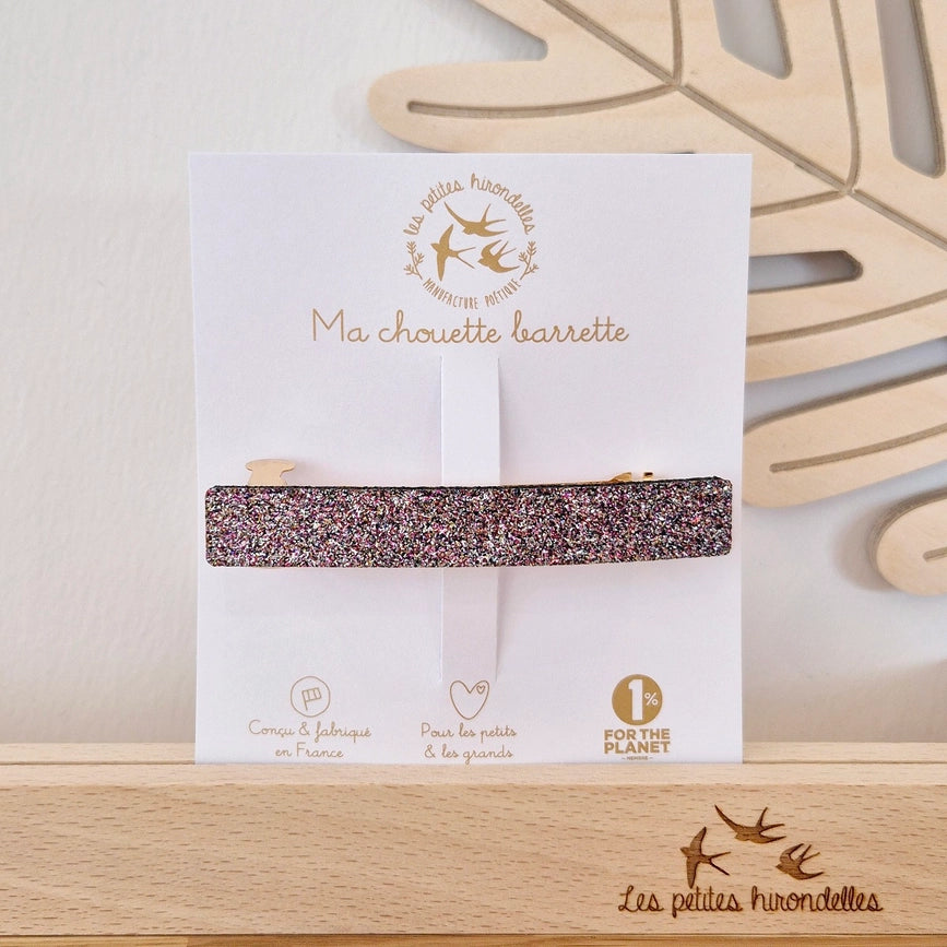 Barrette à paillettes
