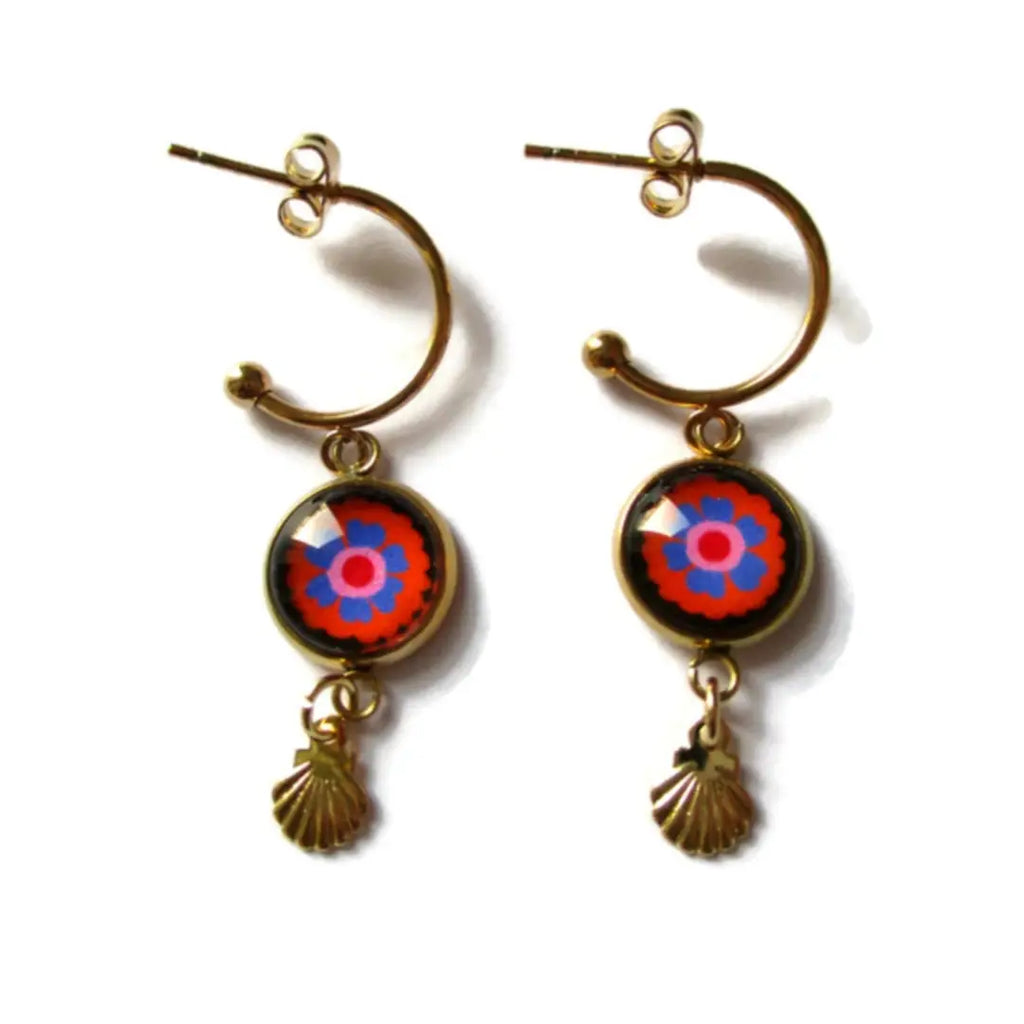 Boucles d'oreilles créoles