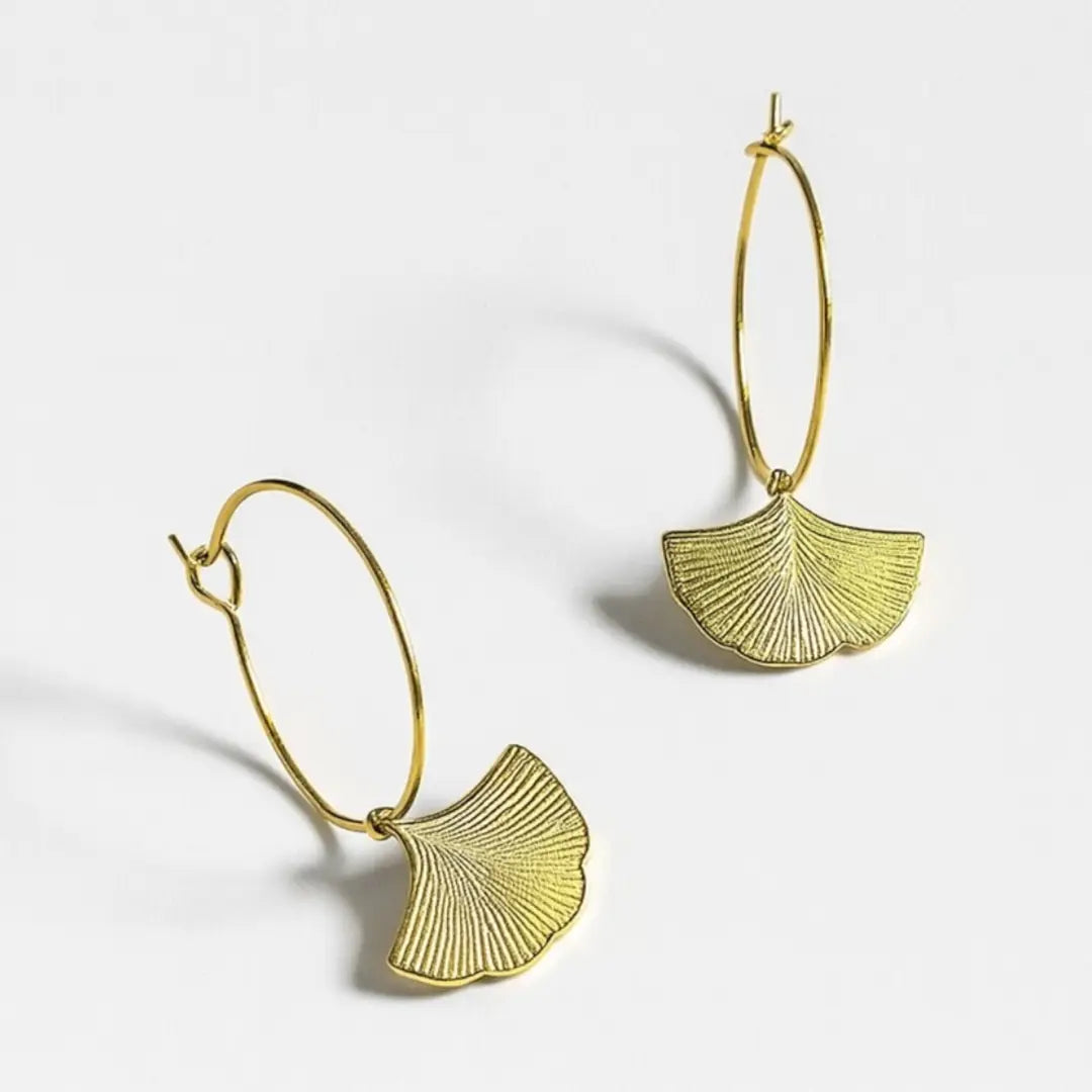 Boucles d'oreilles créoles dorées